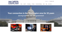 Desktop Screenshot of capitolconnection.org